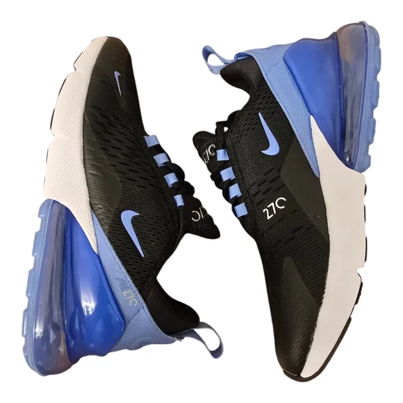 Nike Air Max 270 Women’s Size 6.5 Black Royal Pulse AH6789-015 Running Shoes - Picture 9 of 12